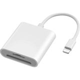 CetKing I-Os I-Pad ve I-Phone Uyumlu 8 Pin Lighting Çevirici Adaptör Micro Sd ve Sd Kart Okuyucu (8 Pin)