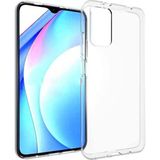 CetKing Iletişim Xiaomi Redmi 9t Kapak Şeffaf Süper Silikon Kılıf
