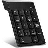 CetKing Kablosuz 18 Tuşlu Mini Numerik Klavye - Siyah AL2698