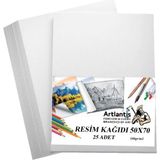 CetKing Kağıdı 50X70 25 Li 100 gr 1 Paket 50 * 70 Resim Kartonu