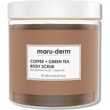CetKing Kahve ve Yeşil Çay Özlü Vücut Peelingi Bha Jojoba Yağı 250 ml