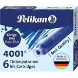 CetKing Kartuş Serisi TP6X Dolma Kalem Kartuşu Mavi