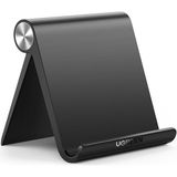 CetKing Katlanabilir Tablet Standı iPad Mediapad ile Uyumlu Tablet Tutacağı Surface Galaxy Tab iPhone (Siyah)