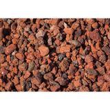 CetKing Kırmızı Pomza Taşı 15-25 mm 40 Lt (20 Kg) Volkanik Ponza Lav Taşı Kaktüs Sukulent Tarım Pomzası
