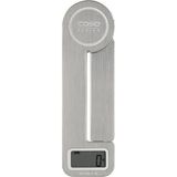 CetKing Kitchen Ecostyle Tasarım Mutfak Terazisi, Kinetik Enerjiye Sahip Dijital Mutfak Terazisi, Pil Gerektirmez, 1 G Adımlarda 5 Kg'a Kadar, Özellikle Düz, Paslanmaz Çelik 3266