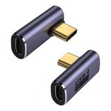 CetKing L Type-C Çevirici Usb4 40 Gbps 90 Derece Dik Type-C Çevirici 1 Adet