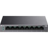 CetKing LS108GP | 8-Port Gigabit Poe+ Switch | 62W Poe Bütçesi, 250M Iletim, Tak ve Çalıştır | Fansız, Sessiz Metal Kasa | Ip Kamera & Ap Uyumlu Ağ Anahtarı
