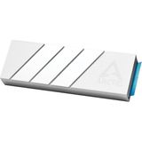CetKing M2 Pro Soğutucu M.2 2280 SSD Için, Arctıc Tp-3 Fanlı, Pc ve Ps5 ile Uyumlu, Tek ve Çift Taraflı Ssd'ler Için, Gümüş