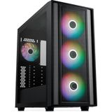 CetKing Master Masterbox 600 E-Atx Mediatorre - Anakart Gizli Bağlantı & Radyatör 420 Mm, Argb Pwm Fanları 3 x 140 mm & 1 x 120 Mm, Temperli Cam, Usb3.2 GEN2X2 Tip-C