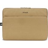 CetKing MCE-1503 14.1" Nova Eco Çevre Dostu 13-14 Inç Yeni MacBook Pro Için Kılıf, Aksesuar Bölmeli Laptop Kılıfı, Ykk Fermuarlı Notebook & Tablet Kılıfı, Camel