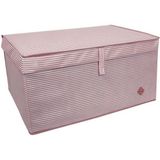 CetKing Mega Plus Jumbo Boy Katlanır Kumaş Saklama Kutusu 70X41X30 Çok Amaçlı Kapaklı Kutu Hurç Sandık