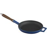CetKing Metal Döküm Kızartma Tavası, 24 Cm, Mavi