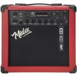 CetKing MGA-25RD Elektro Gitar Amfisi 25 Watt USB Bluetooth Şarjlı 2 Girişli