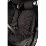 CetKing Mokka x ile Uyumlu Oto Koltuk Minderi Ön 2'li Set Elegance Siyah