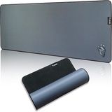 CetKing Moon Gray 80X30CM Hybrid Yüzey - 4mm Kalınlık - Özel Yüzey Altı Dikiş - Kaydırmaz Zemin Xl Premium Mousepad - Altın