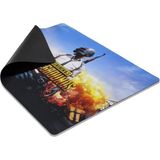 CetKing Mp-10 Pubg Desenli Oyuncu Kaymaz Mouse Pad 40 x 30 cm - Altın