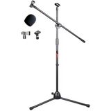 CetKing MS06S Mikrofon Standı - Mikrofon Sehpası (Sünger ve Tutacak Dahil)