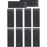 CetKing Mtrq Türkçe Q Klavye Sticker/3 Adet/silinmez-Laptop Pc Uymlu Türkçe Q Sticker - Altın
