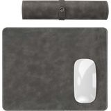 CetKing Navada - Gaming Oyuncu Gamer Hakiki Deri Mouse Pad, Deri Fare Altlığı, Hakiki Deri Ped, Dayanıklı Kaymaz Taban, Ofis Tipi Mouse Ped (Gri) - Altın