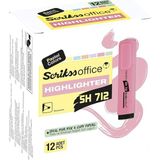 CetKing Office SH712 Fosforlu Pastel Kalem 12'lik Ambalaj Pastel Turkuaz