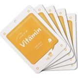 CetKing On Vitamin Mask Vitaminli Yüz Maskesi 5'li