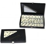 CetKing Oyun Aletleri Çanta Melamin Domino Masa Oyunu, 28 Taş Aile Oyunu, Dominoes Double Six
