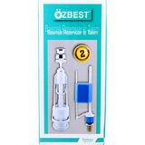 CetKing Öz Best Rezervuar Basmalı Iç Takım Klozet Sifon Iç Takımı