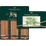 CetKing Pitt Pastel Boya Kalemi, 60 Renk, Yüksek Pigment, Solmaya Dirençli, Fırça ve Parmakla Dağılabilir, Yuvarlak Gövde