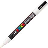 CetKing Posca Markör Kalem 3m Set 0.9-1.3 mm Keçe Uçlu (Beyaz)