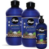 CetKing Premium Blue Care Serisi Sıvı Sabun 500 ml + 2X1500 ml