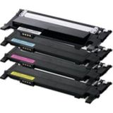 CetKing Print Samsung CLP-365/365W CLT-406 Serisi 4 Renk Uyumlu Toner Takım