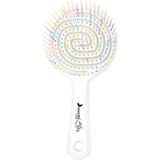 CetKing Pro Üç Boyutlu Oval Saç Fırçası - 05 Beyaz