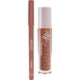 CetKing Profashion Plumping Gloss 202 + Pastel Lip Contour Liner Dudak Parlatıcı 54