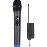 CetKing Profesyonel Kablosuz Mikrofon Dinamik Mikrofon Taşınabilir Mini Alıcı Için 6.35MM Fiş Karaoke Konuşma Toplantı Sahne Performansı Wn-01