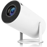 CetKing Projektör HY300 PRO-1080P Full Hd Görüntü Kalitesi, 8500 Lümen Yüksek Parlaklık Seviyesi, Uzaktan Kumandalı, Wifi 6, Bluetooth 5, Android 11, Otomatik Keystone, 40"-130" Ekran Projeksiyon Cihazı