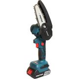 CetKing Pst 110 St Şarjlı Çift Akülü Pala Zincirli Budama Testeresi Dal Kesme 2.0 Ah 20V Kömürsüz 130 mm