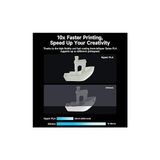 CetKing Resmi 3D Yazıcı Filamenti, Hyper Pla Yüksek Hızlı Filament, 1,75 mm 3D Baskı Filamenti, Yüksek Hızlı Baskı Için, Ölçü Hassasiyeti +/-0,02 Mm, 1 Kg/makara - Siyah