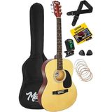 CetKing RG-530NT Kaliteli Natural 40 Inç Akustik Gitar Seti 4/4 Yetişkin