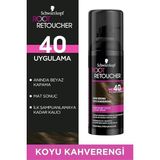CetKing Root Retoucher Beyazları Anında Kapatan Sprey Boya Koyu Kahverengi 120 ml