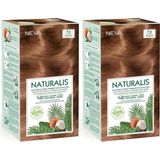 CetKing Saç Boyası 7.3 Karamel Kumral %100 Vegan 2'li Set