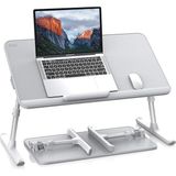 CetKing Saiji AL33 Yükseklik ve Açı Ayarlı Laptop Standı Ergonomik ve Katlanabilir Çekmeceli Çalışma Masası