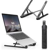 CetKing Saiji X2 Taşıma Çantalı Alüminyum Notebook Laptop Standı Siyah