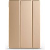 CetKing Samsung Galaxy Tab A9 Plus X210/GALAXY Tab A11+ Tablet ile Uyumlu Tablet Kılıfı Smart Cover Uyku Modlu Standlı Arkası Sert Şeffaf Kapak Gold