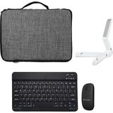 CetKing Samsung Tab S9 11 Inch Tablet Çanta + Bluetooth Klavye + Mouse + Tablet Standı - AL8112