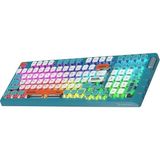 CetKing Sense Tkl Rgb Wireless/bluetooth/kablolu Mekanik Red Switch Gaming Klavye - 3 Yıl Garantil