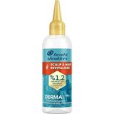 CetKing & Shoulders Dermaxpro Scalp & Hair Revitaliser Dökülme Karşıtı Durulanmayan Saç Derisi Serumu Kafein ve Seramid ile 145ML