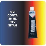 CetKing Sıvı Conta Rtv Siyah 80 ml