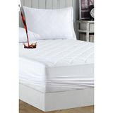 CetKing Sıvı Geçirmez Alez - Tek-Çift Kişilik - %100 Pamuk - Kapitoneli - Fitted (Yatağı Saran) - Yatak Koruyucu Çarşaf (160 x 200)