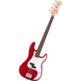 CetKing Squier Debut Serisi Precision Bass Elektro Gitar, Yeni Başlayanlar Için Gitar, Saten Dakota Kırmızısı