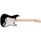 CetKing Squier Sonic Stratocaster Black - Maple Elektro Gitar